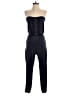 Lucca Couture Solid Blue Jumpsuit Size XS - photo 1