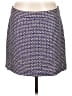 J.Crew Graphic Blue Silk Skirt Size 8 - photo 1