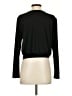 Banana Republic Solid Black Long Sleeve Blouse Size S - photo 2