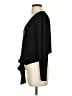 Banana Republic Solid Black Long Sleeve Blouse Size S - photo 5