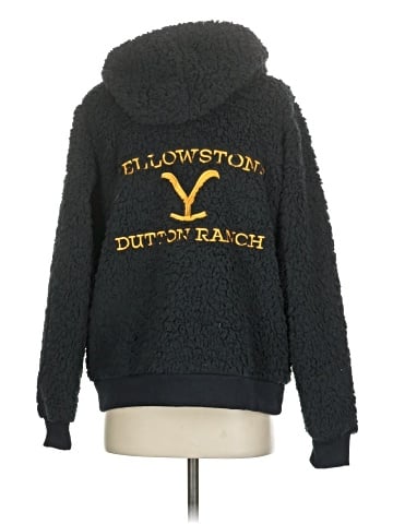 Bumblebella by Jill Martin Zip Up Hoodie (view 2)