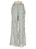 Nic + Zoe Stripes Silver Casual Pants Size 2 - photo 2