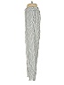 Nic + Zoe Stripes Silver Casual Pants Size 2 - photo 5