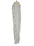 Nic + Zoe Stripes Silver Casual Pants Size 2 - photo 4