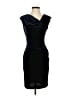 Vince Camuto Solid Black Blue Cocktail Dress Size 2 (petite) - photo 1
