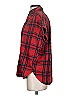 Madewell 100% Cotton Plaid Red Short Sleeve Button-Down Shirt Size XS - photo 5