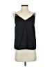Express 100% Polyester Black Sleeveless Top Size XS - photo 1