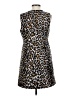 J.Crew Animal Print Brown Cocktail Dress Size 4 - photo 2