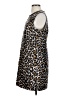 J.Crew Animal Print Brown Cocktail Dress Size 4 - photo 5