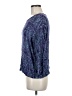 Assorted Brands 100% Rayon Blue 3/4 Sleeve Blouse Size M - photo 5