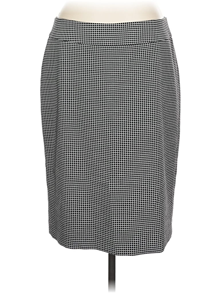Pre-owned Nine West Formal Skirt In Gray