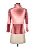 Bernie Dexter Stripes Red Long Sleeve Turtleneck Size P (petite) - photo 2