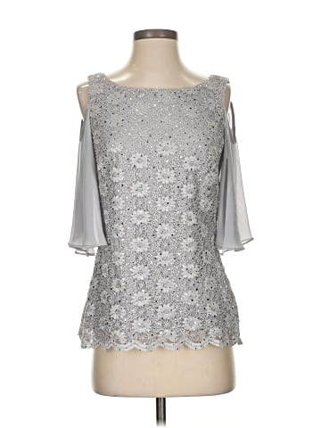 Connected Apparel 3/4 Sleeve Blouse (view 1)