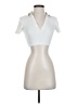 Zara Ivory Short Sleeve Top Size S - photo 1