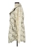 Ryu 100% Polyester Paisley Ivory Coat Size L - photo 5