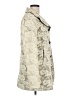 Ryu 100% Polyester Paisley Ivory Coat Size L - photo 4