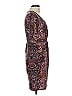 Zara Basic Paisley Purple Cocktail Dress Size L - photo 4