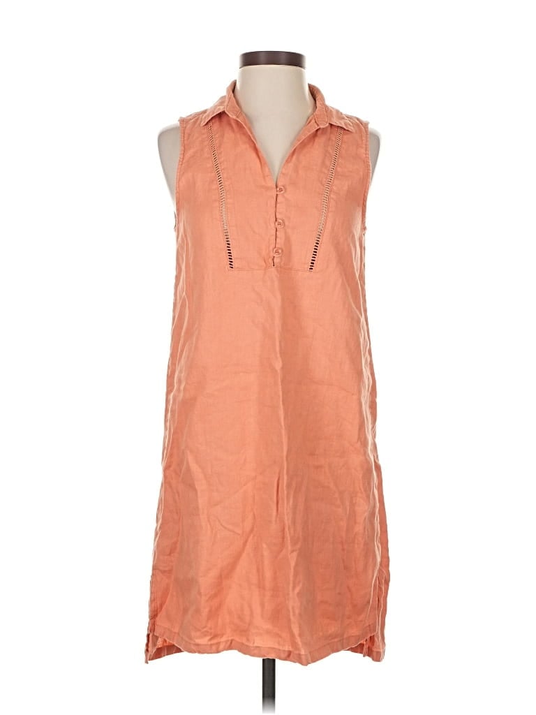 Pre-owned Chelsea & Theodore Casual Dress In Orange