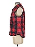 J.Crew 100% Polyester Plaid Red Vest Size S - photo 5