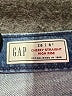 Gap Hearts Blue Jeans Size 28 waist (tall) - photo 3