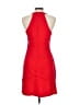 JOA Solid Red Cocktail Dress Size L - photo 2