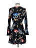 Express 100% Rayon Print Black Cocktail Dress Size S - photo 2