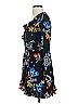 Express 100% Rayon Print Black Cocktail Dress Size S - photo 5