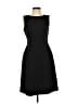 Tahari Solid Black Cocktail Dress Size 6 - photo 1