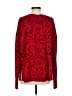 Athleta Paisley Red Pullover Sweater Size S - photo 2