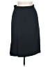 Donna Karan Essentials Solid Black Formal Skirt Size 6 - photo 2
