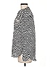 My Michelle Chevron-herringbone Silver Long Sleeve Blouse Size M - photo 5