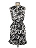 Kate Young for Target 100% Polyester Graphic Gray Cocktail Dress Size 2 - photo 2