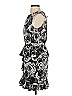 Kate Young for Target 100% Polyester Graphic Gray Cocktail Dress Size 2 - photo 5