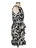 Kate Young for Target 100% Polyester Graphic Gray Cocktail Dress Size 2 - photo 4