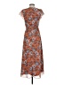 Madewell 100% Polyester Paisley Brown Casual Dress Size 00 - photo 2
