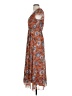 Madewell 100% Polyester Paisley Brown Casual Dress Size 00 - photo 5