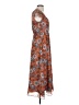 Madewell 100% Polyester Paisley Brown Casual Dress Size 00 - photo 4