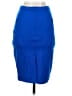 Eva Franco 100% Polyester Print Blue Casual Skirt Size 2 - photo 2