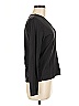 Christina Black Long Sleeve Blouse Size M - photo 4
