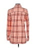 Madewell Plaid Orange Long Sleeve Button-Down Shirt Size S - photo 2