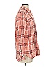 Madewell Plaid Orange Long Sleeve Button-Down Shirt Size S - photo 4
