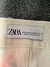 Zara 100% Baumwolle White Denim Skirt Size XS - photo 4