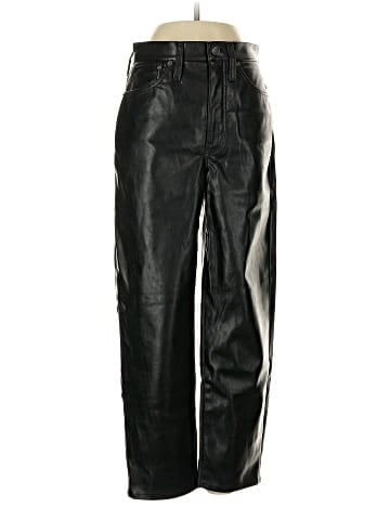 Madewell Faux Leather Pants (view 1)