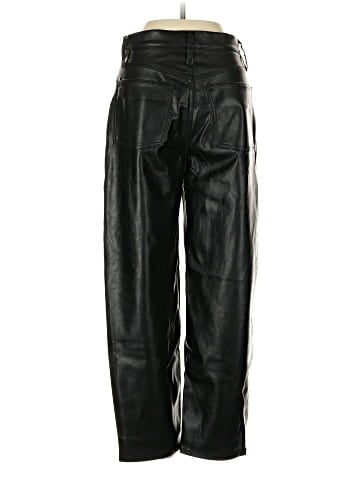 Madewell Faux Leather Pants (view 2)