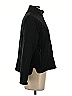 Three Dots Solid Black Jacket Size S - photo 4
