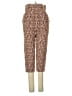 Fashion Nova Print Brown Casual Pants Size S - photo 2