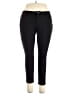 IZOD Solid Black Active Pants Size 14 - photo 1