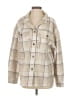 Bibi Plaid Tan Jacket Size S - photo 1