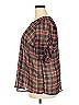 Torrid Brown 3/4 Sleeve Blouse Size 2X Plus (2) - photo 5
