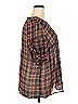 Torrid Brown 3/4 Sleeve Blouse Size 2X Plus (2) - photo 4